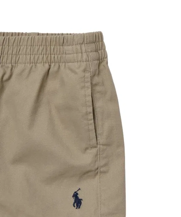 Чино шорты для мальчика, хлопковые, Polo Ralph Lauren Children, бежевый — фото 3