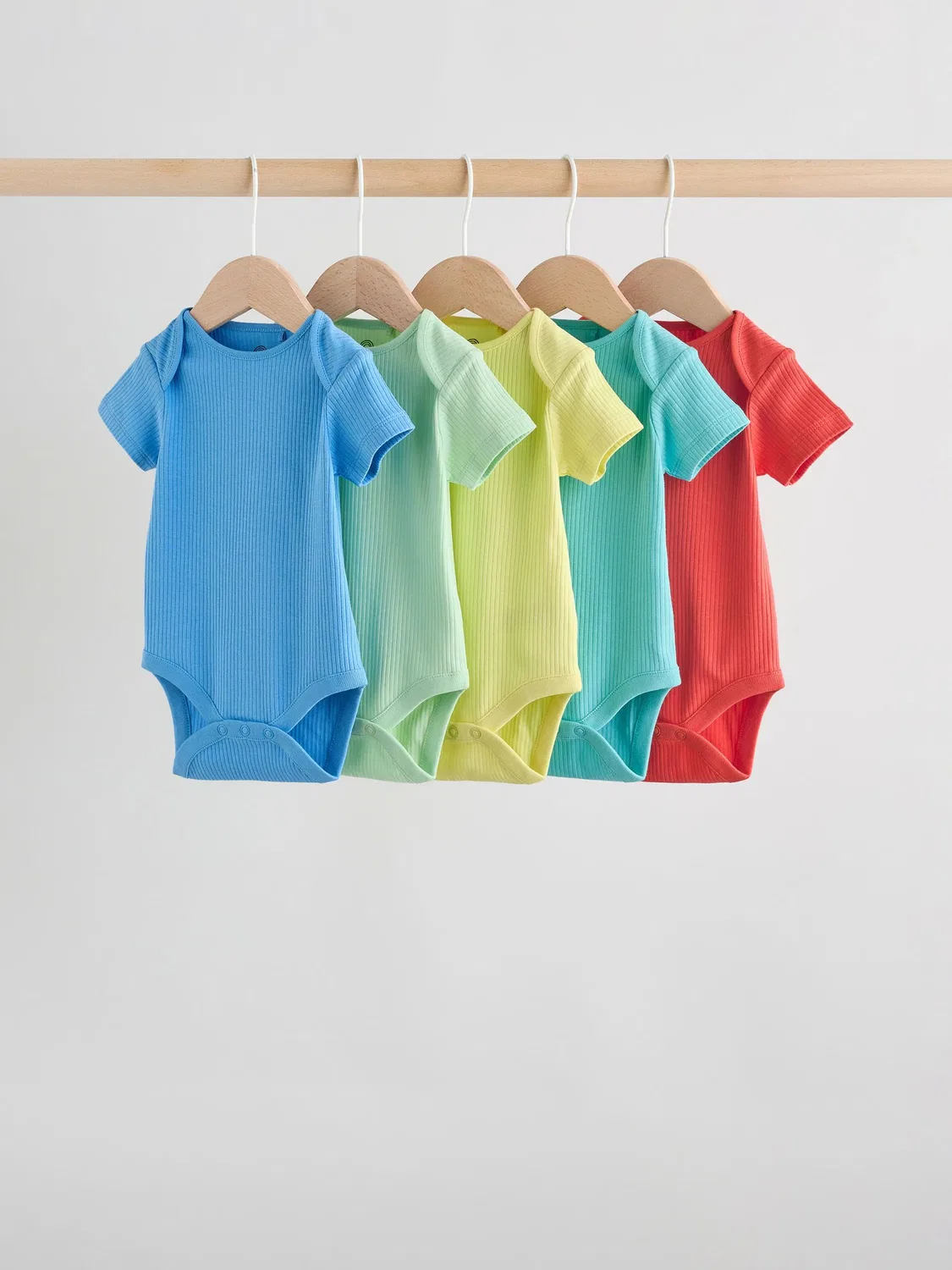 Боди с коротким рукавом, набор 5 шт, Multi Brights Next, мультиколор
