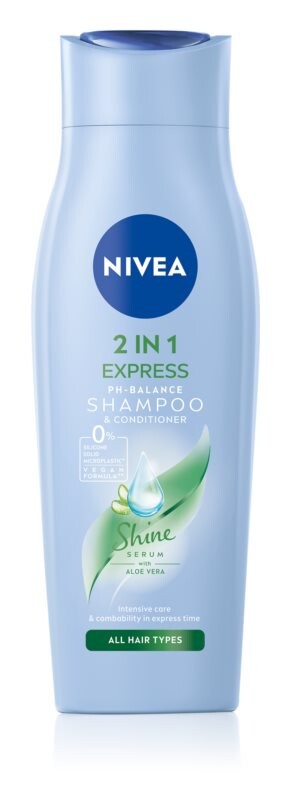 

Шампунь с кондиционером 2 в 1 Nivea 2in1 Care Express Protect & Moisture