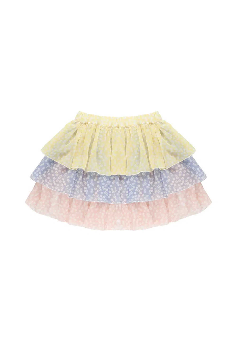 Gonna con fiori - юбка-трапеция Stella Mccartney Kids, Multicolore