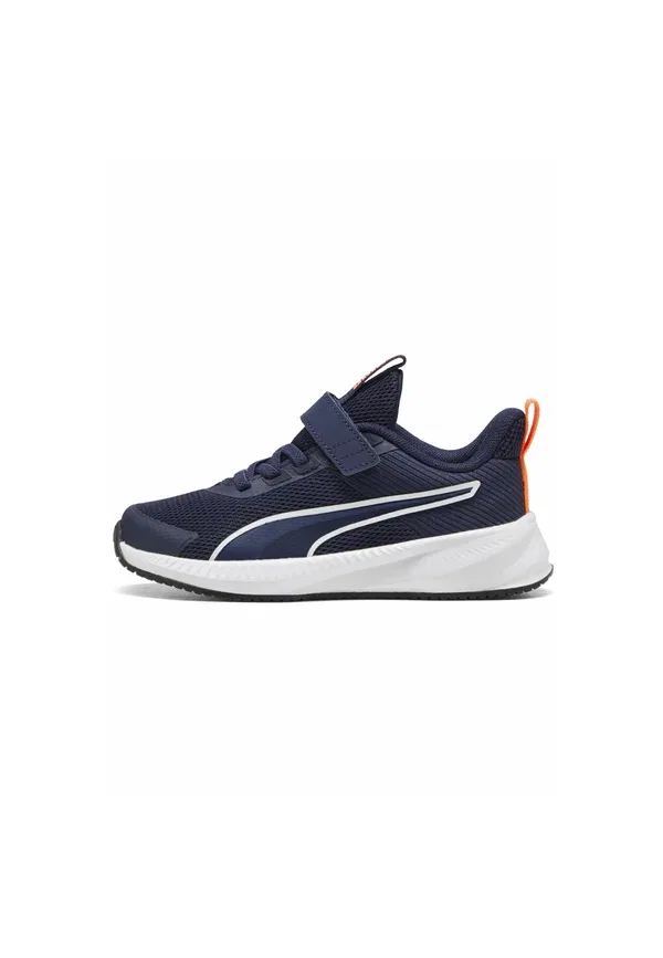 Кроссовки с эластичными шнурками Flyer 4 Puma, Navy-white, белый/темно-синий