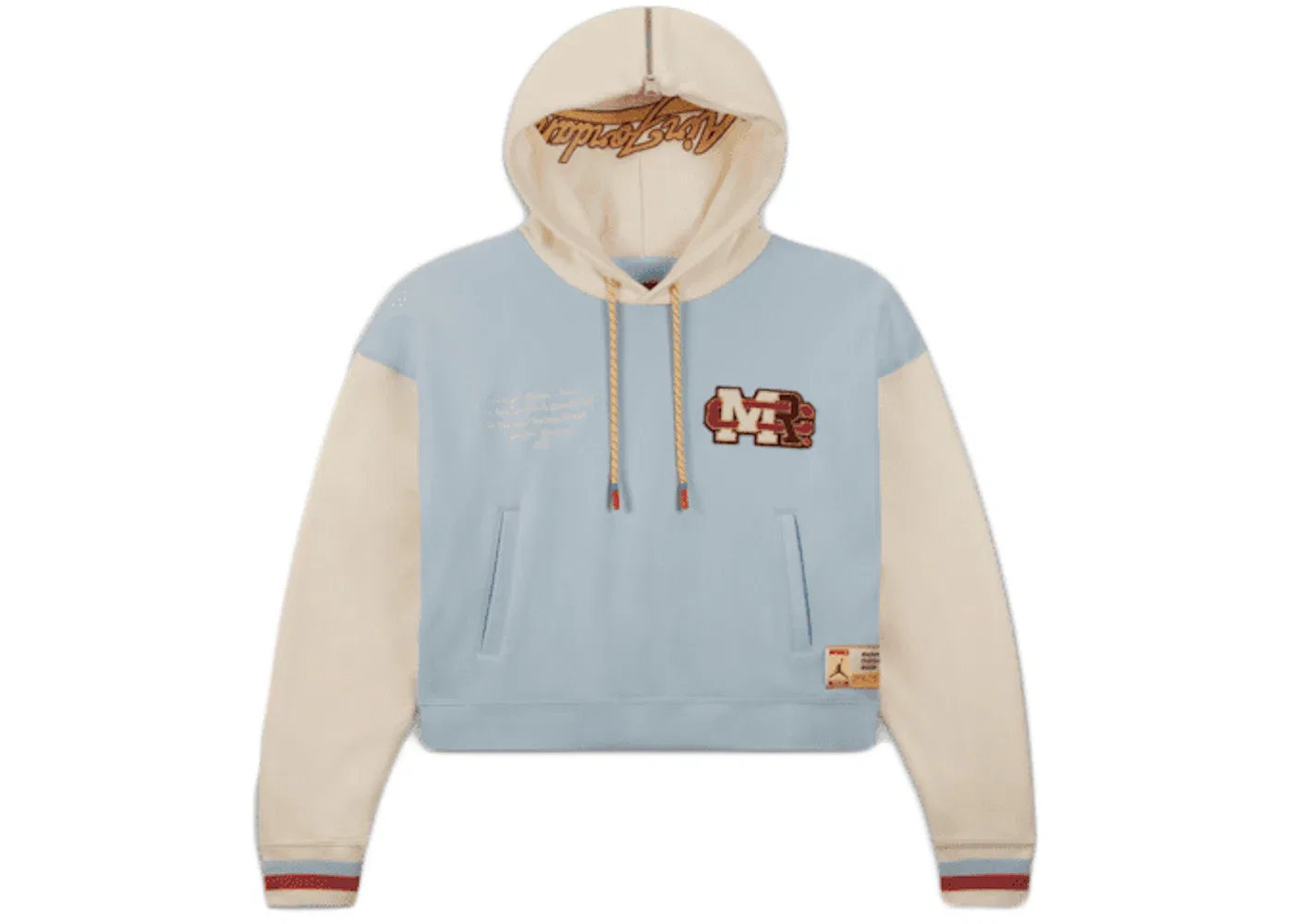 Женский худи из флиса Jordan x Maison Chateau Rouge Hoodie, Blue
