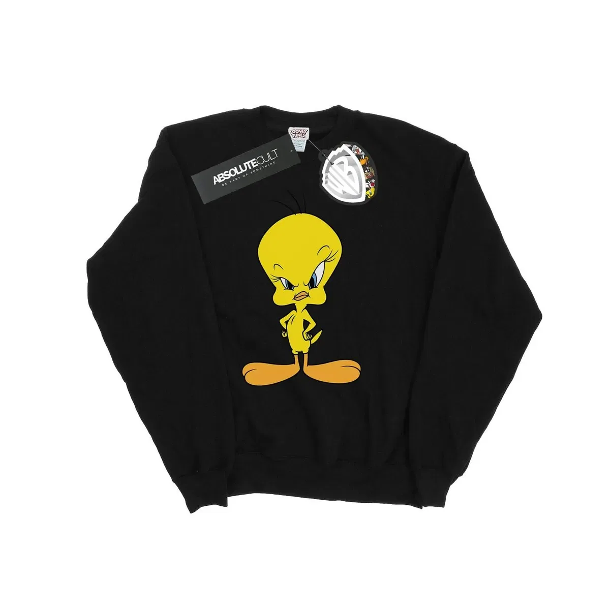Свитшот с принтом Tweety Looney Tunes, Black — фото 2