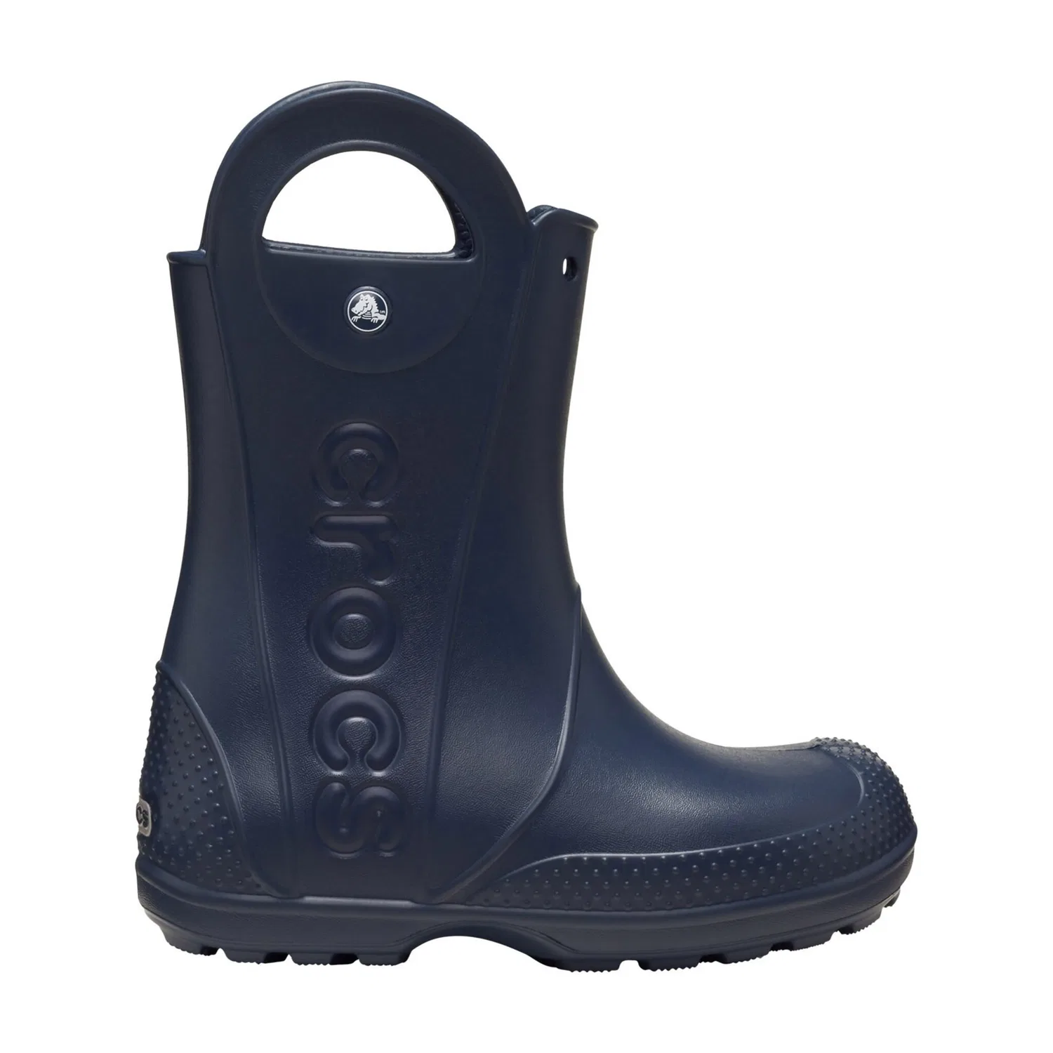 Детские резиновые сапоги с отражающими элементами Crocs, Navy Blue — фото 2