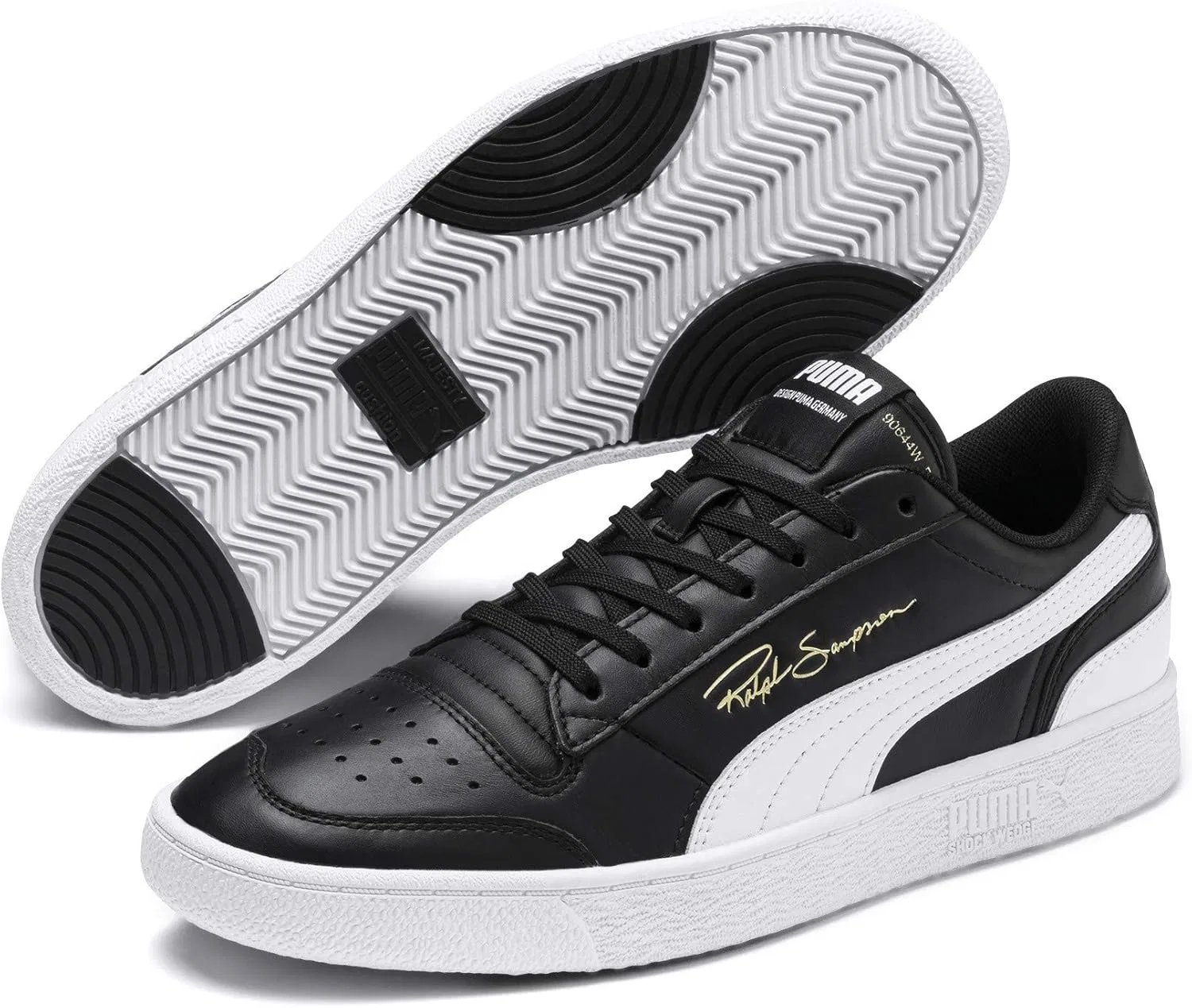 Кроссовки Puma Unisex Ralph Sampson Lo, Puma Blk Puma Wht Puma Wht — фото 2