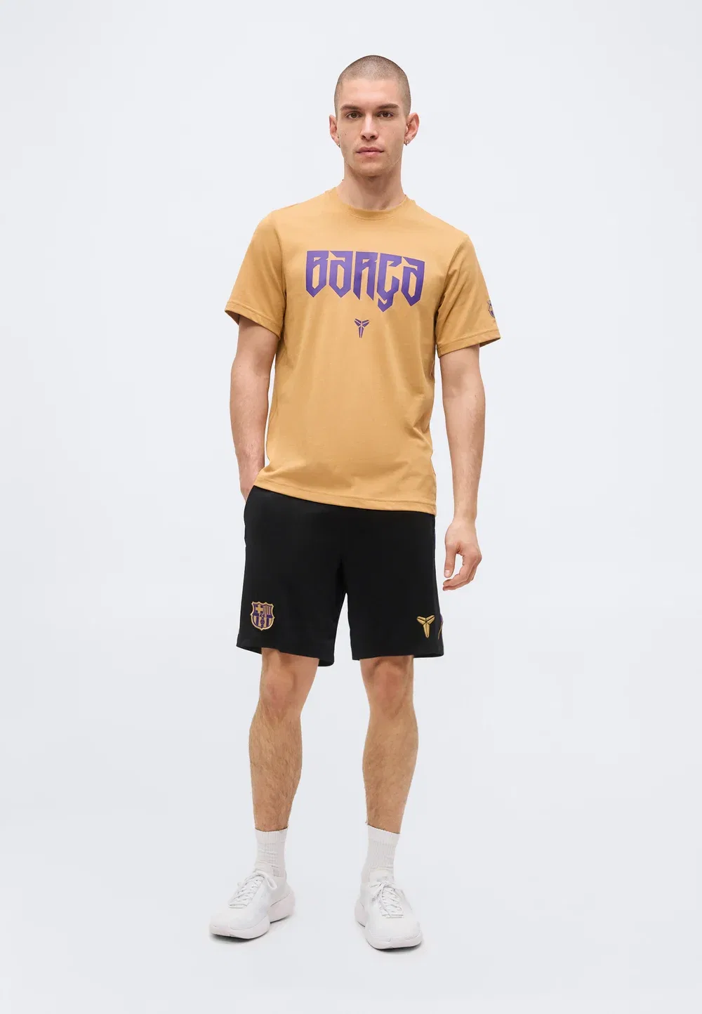 Основная форма ФКБ - клубная одежда Nike Performance, Elemental Gold-Coloured/Field Purple — фото 2