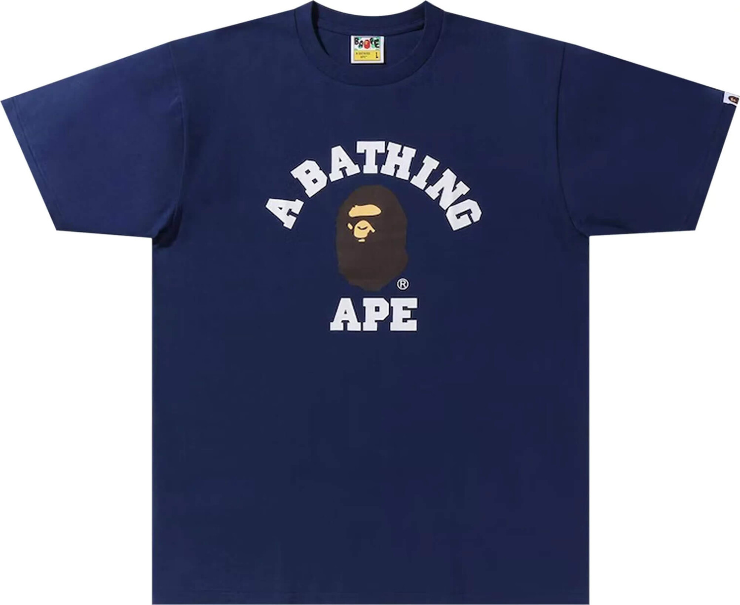 

Футболка Bape Online Exclusive College, синий