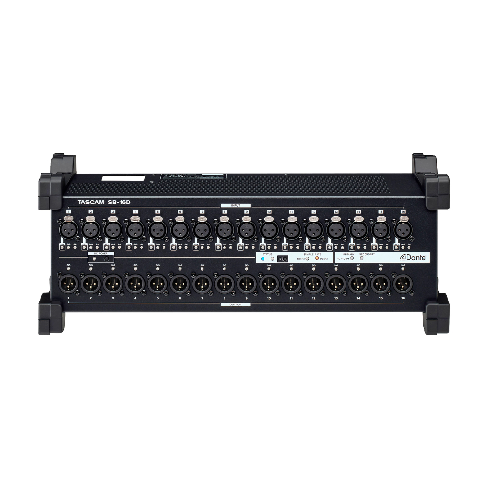 

TASCAM SB-16D Сценический бокс Dante с 16 входами и 16 выходами