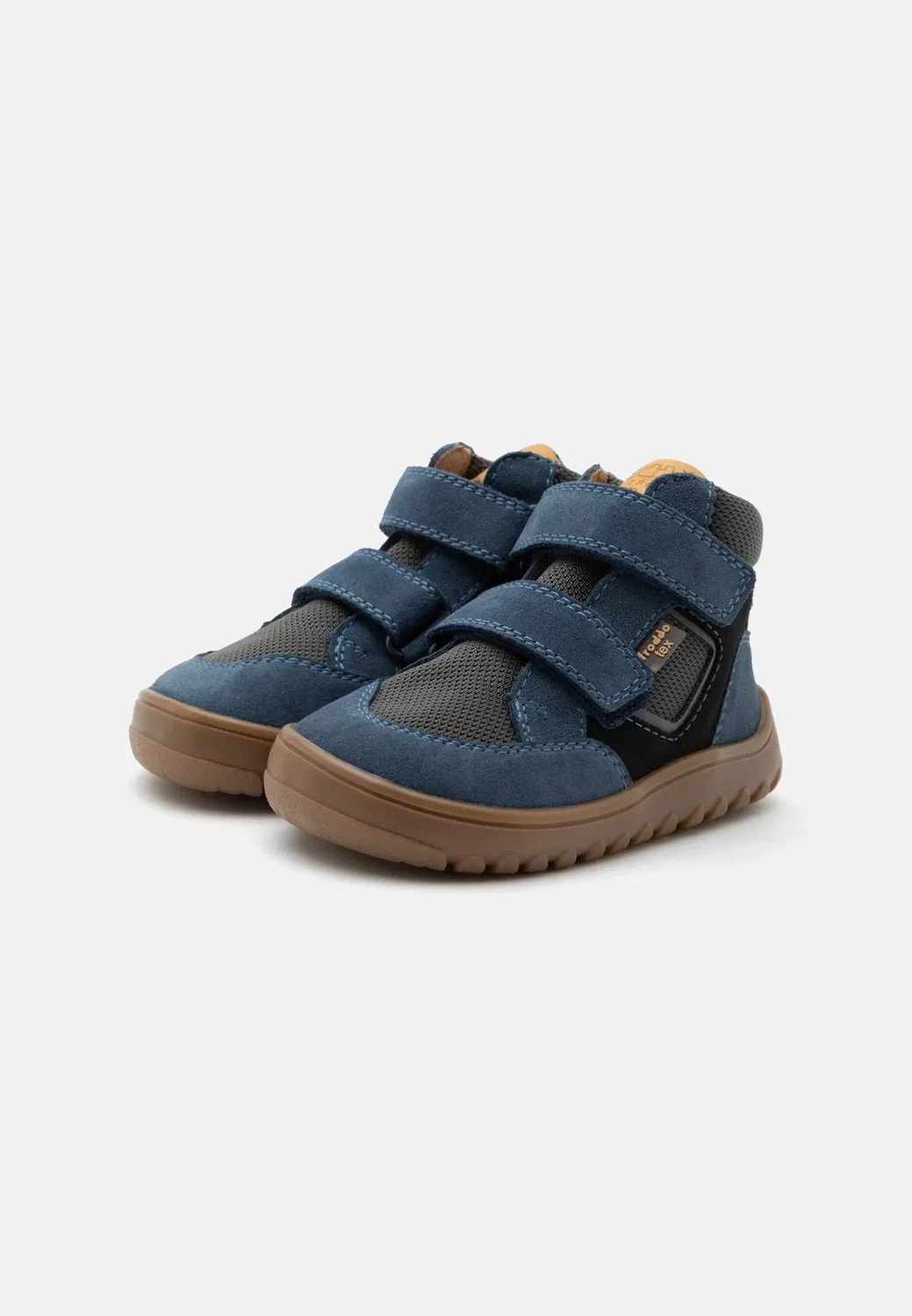 Ботинки Barefoot Up Terra Tex, широкая посадка, унисекс - классические ботильоны Froddo, Denim — фото 2