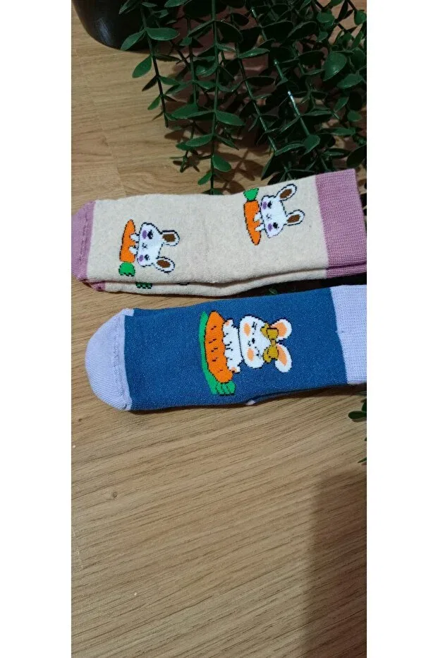 Детские носки для девочек с принтом Terra Pattern Bebek Meselesi, Mixed