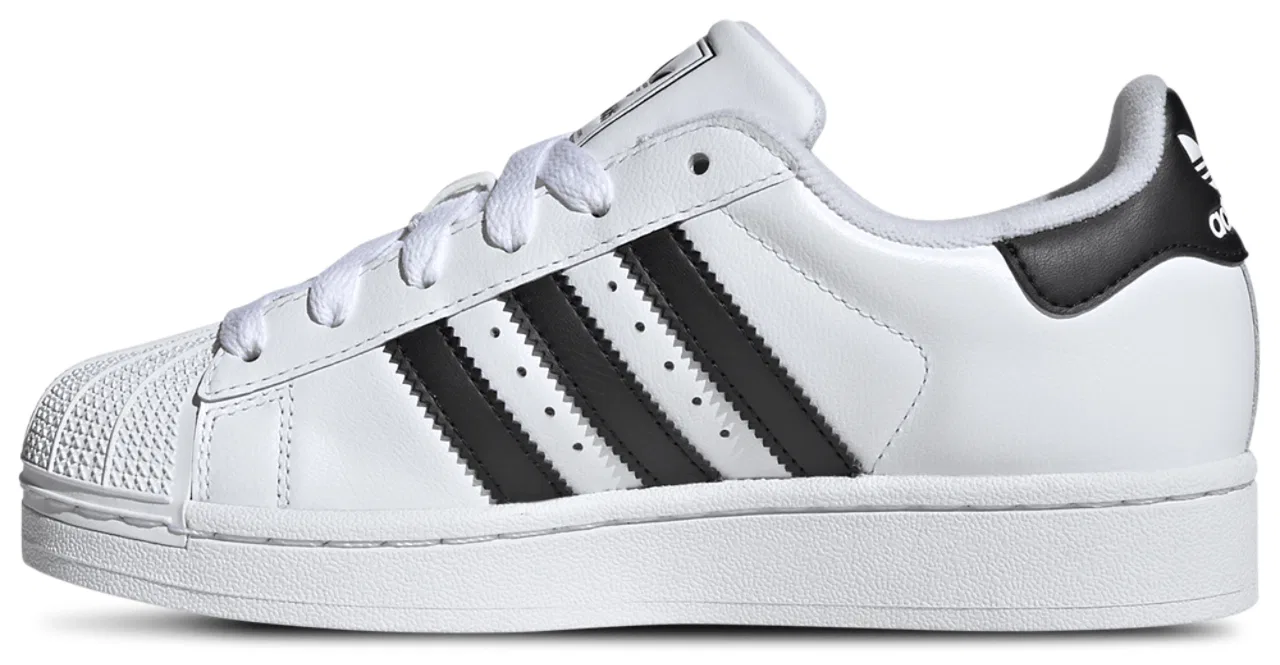 Кроссовки для мальчиков Superstar II Adidas, белый/черный — фото 3