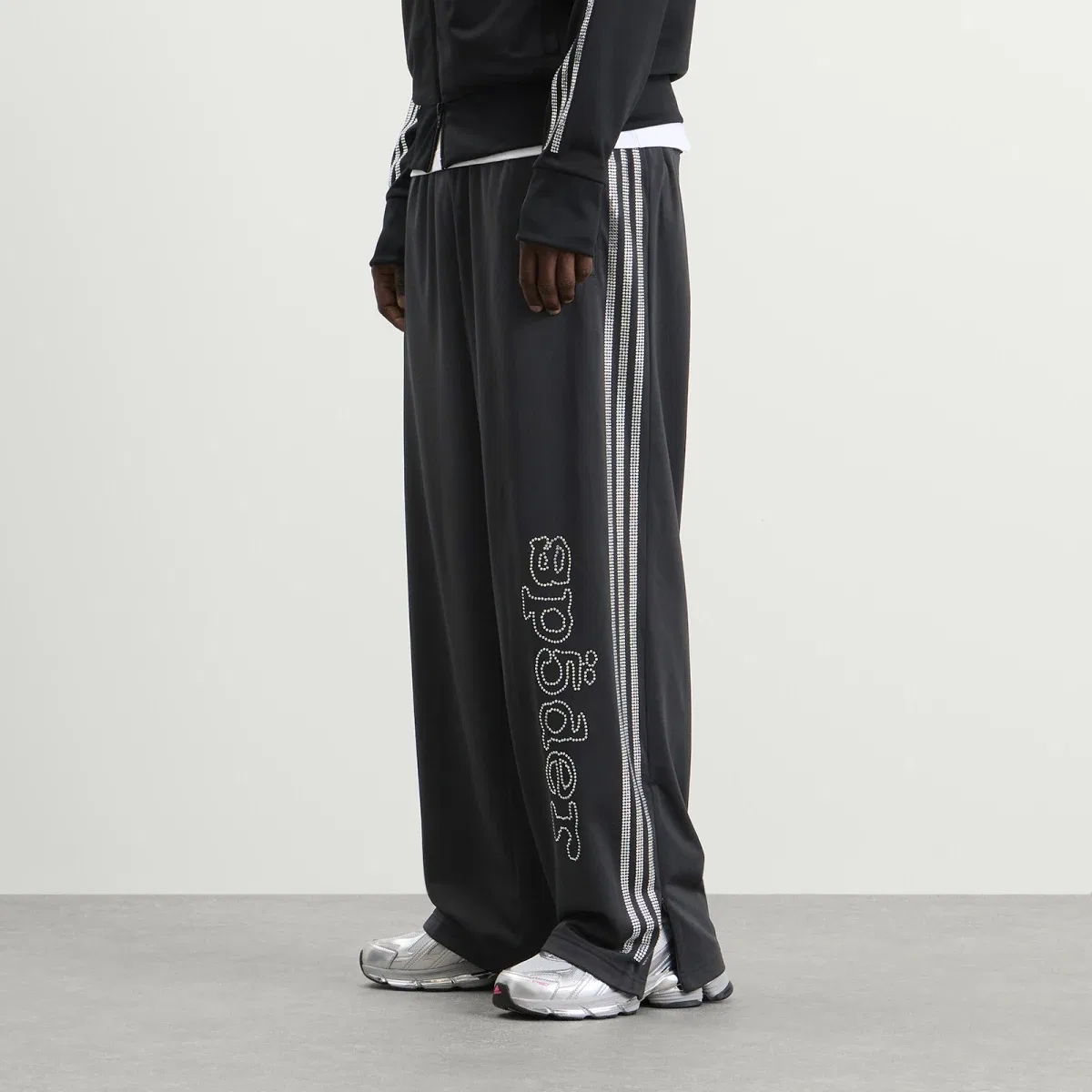 Спортивные штаны с принтом Sp5Der track pant Adidas, Black — фото 2