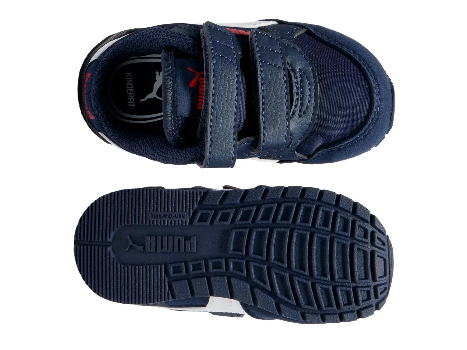 Кроссовки детские ST Runner v4, PUMA, темно-синий — фото 3