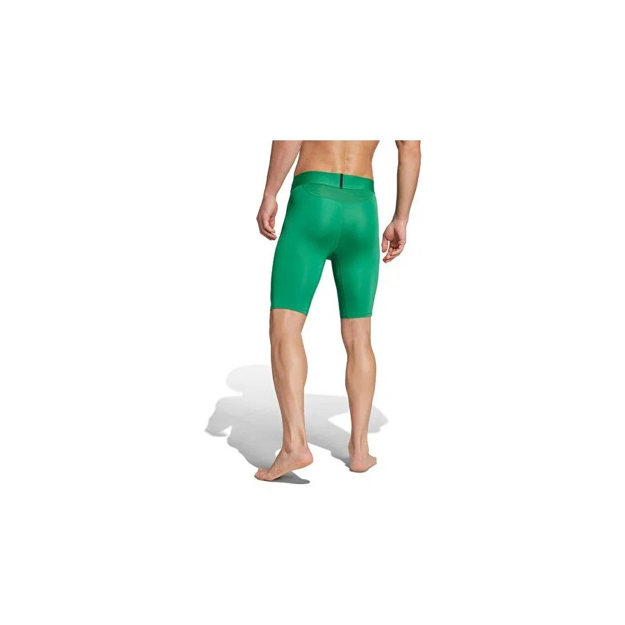 Спортивные тайтсы-тайтс Techfit Short Tight с длинным рукавом adidas, Зеленый — фото 2