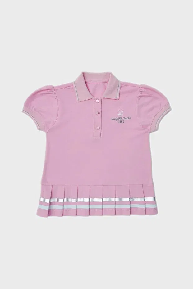 Детская футболка для девочек с коротким рукавом Beverly Hills Polo Club, Pink