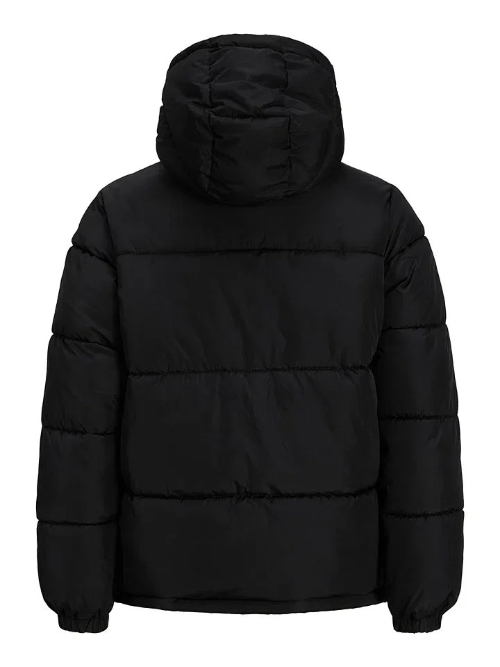 Зимняя куртка черная Haste Jack & Jones Junior, черный — фото 2