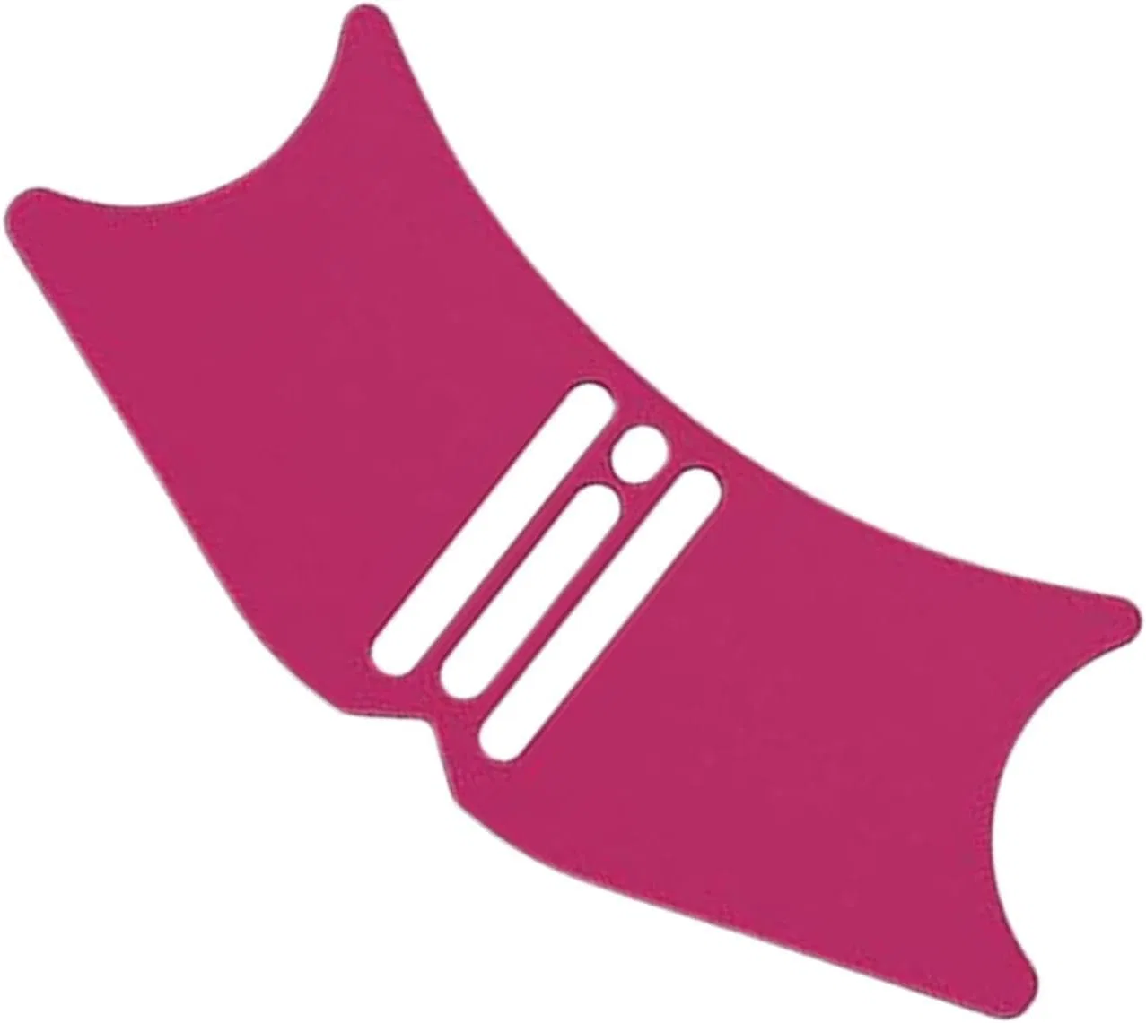 Трафарет для контурирования носа, силиконовый, Generic, hot pink