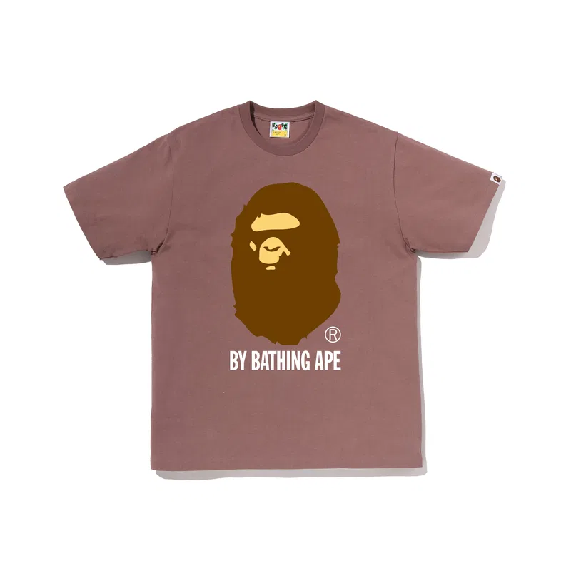 Детская футболка с принтом A BATHING APE, Brown Pink