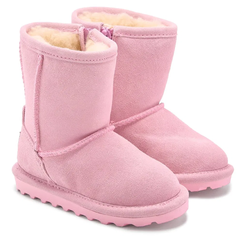 Детские короткие водонепроницаемые ботинки Elle на молнии для малышей Bearpaw, Prism Pink