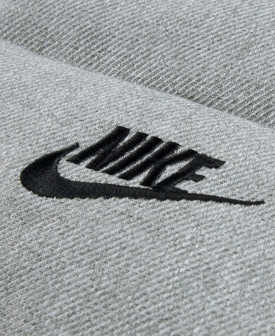 Пуховик стеганый с капюшоном, длинным рукавом Nike, Dark Gray Heather — фото 2