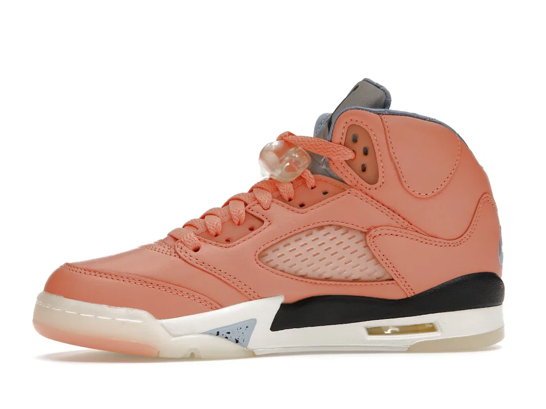 Детские кроссовки Lifestyle с коллаборацией DJ Khaled Jordan 5 Retro, Crimson Bliss/Leche Blue/Sail — фото 3