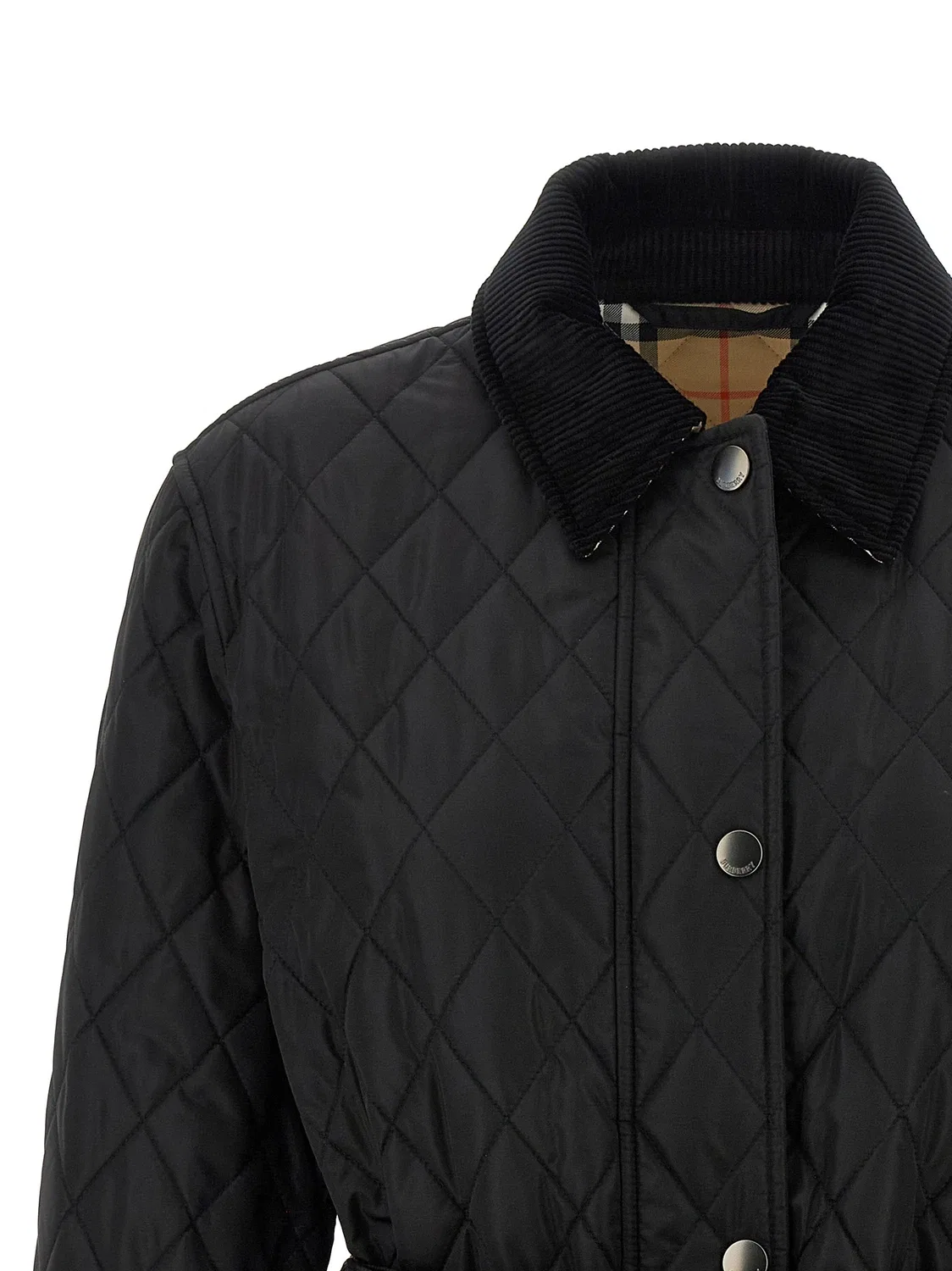 Стеганая куртка Chiltern BURBERRY, черный — фото 3