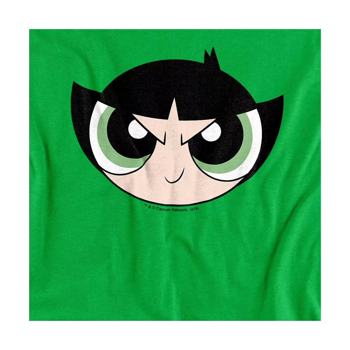 Детское боди с коротким рукавом Powerpuff Girls Buttercup, The Powerpuff Girls, Kelly Green — фото 2