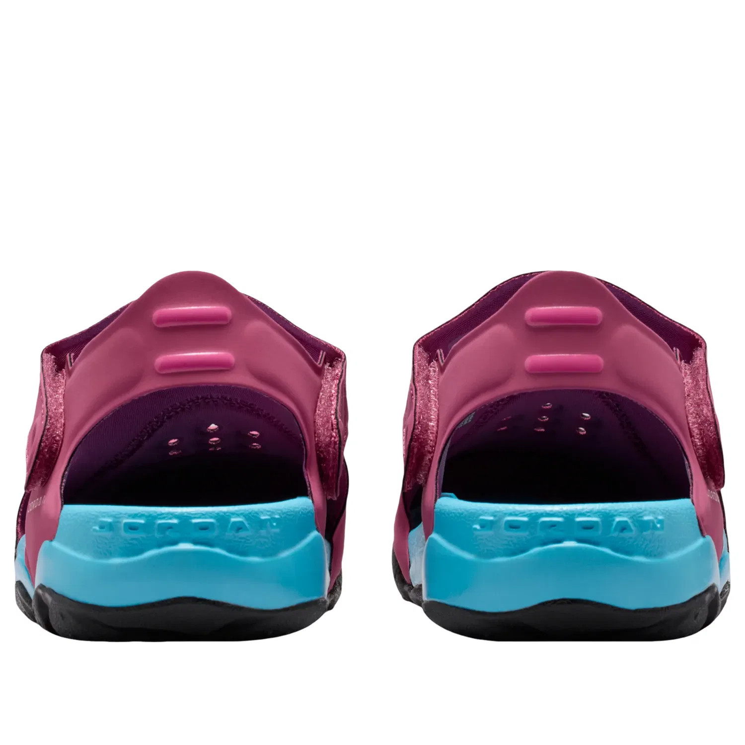 Детские сандалии с синтетическим верхом Air Jordan OTDR Sandal 'Sweet Beet Desert Pink' Jordan, Sweet Beet/Off Noir/Desert Pink/Baltic Blue — фото 4