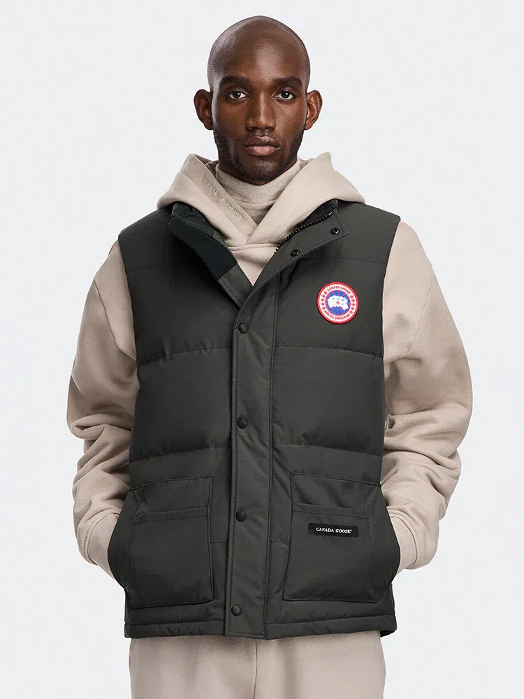 Жилет мужской утепленный Freestyle Crew Vest CANADA GOOSE, Charcoal Gray