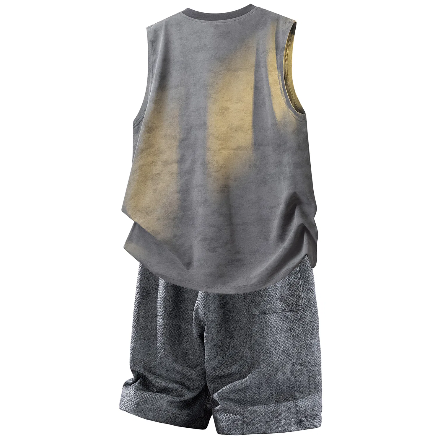 Детский спортивный комплект унисекс, однотонный, Casual Sportswear, WARRIOR — фото 4