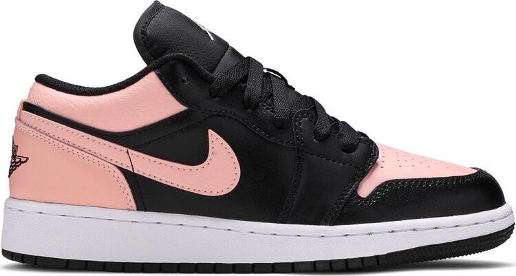 Кроссовки Air Jordan 1 Low GS Crimson Tint, розовый