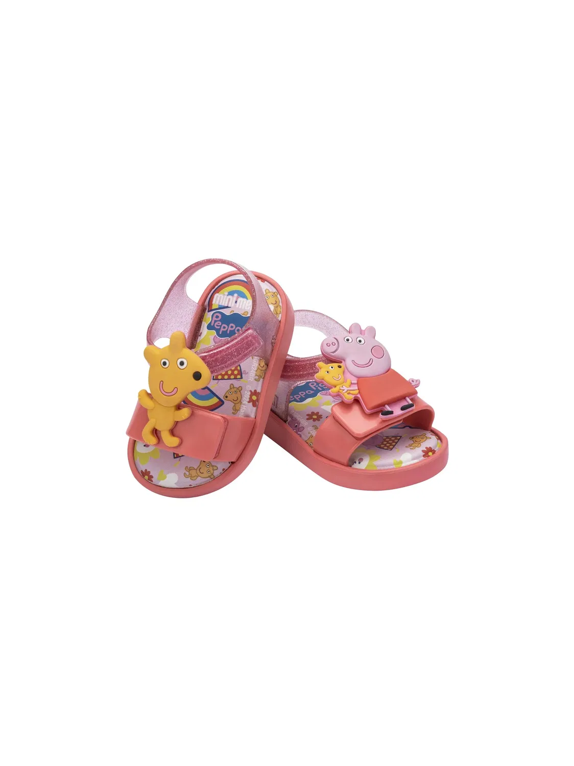 Сандалии с открытым носом Peppa Pig Melissa, розовый — фото 2