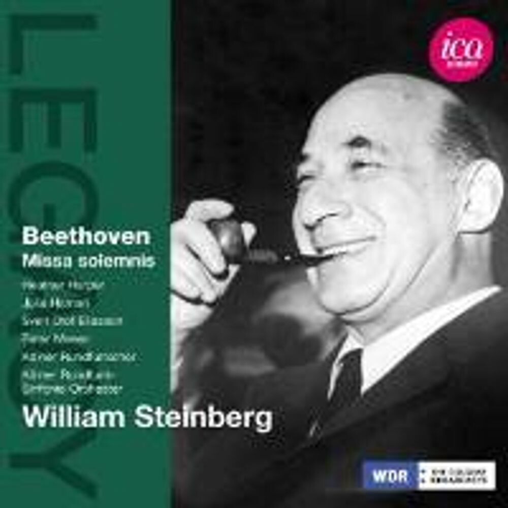 

Диск CD Beethoven: Missa Solemnis - William Steinberg, Cologne Radio Symphony Orchestra