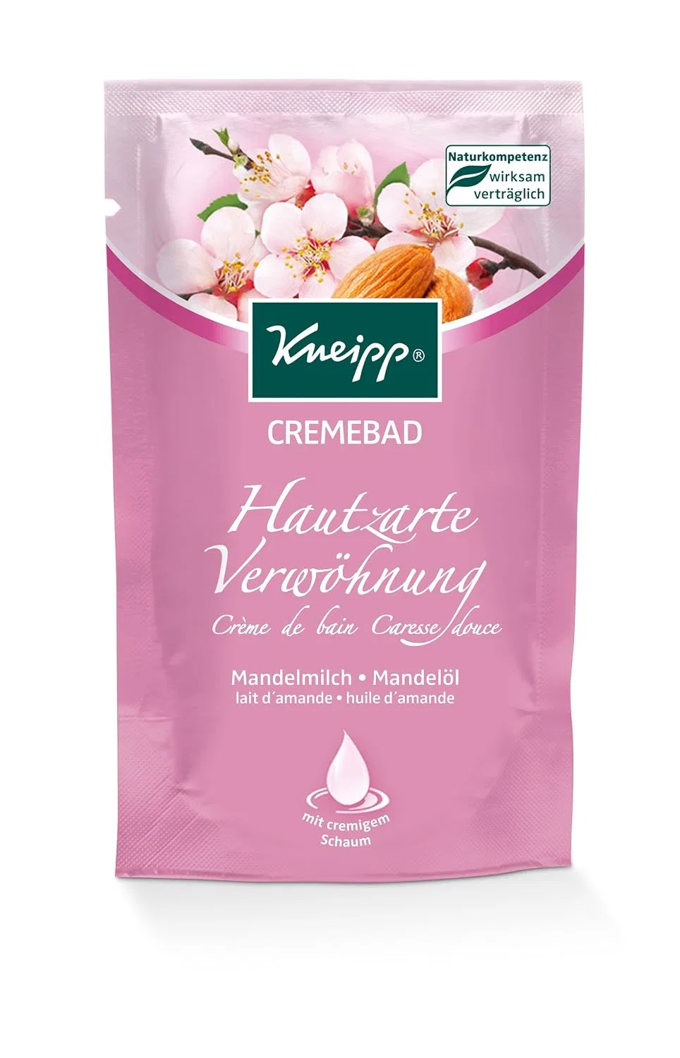 Крем-ванна для тела Almond Milk, Kneipp, 600 мл