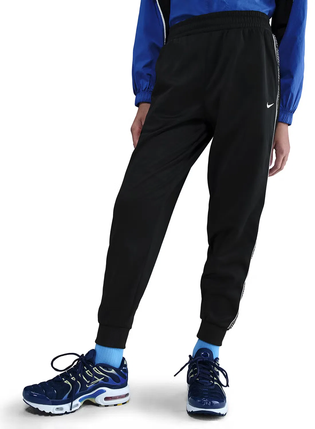 Джоггеры детские с технологией Dri-FIT Nike, черный — фото 2