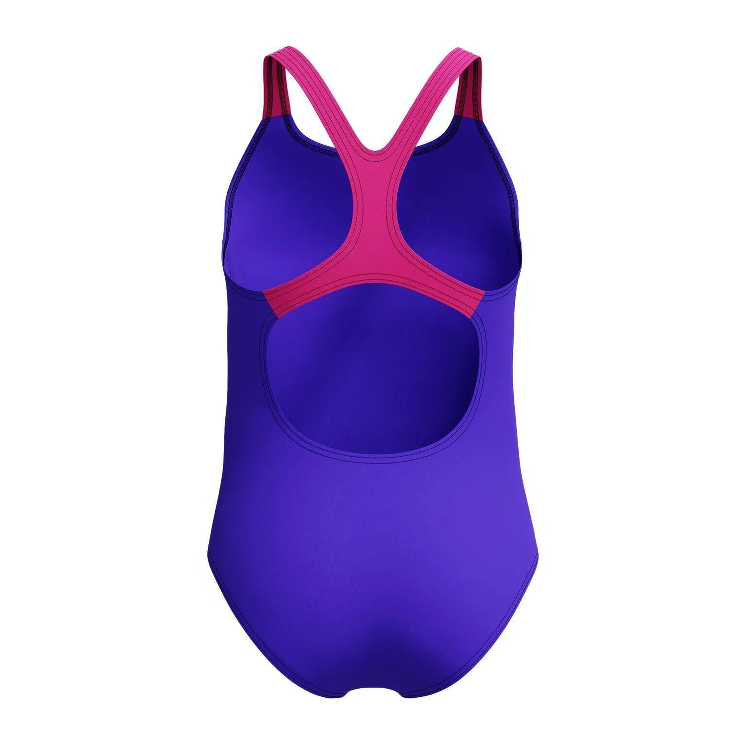 Детский цельный купальник для девочек Eco Medley Logo Medialist Speedo, Violett — фото 3