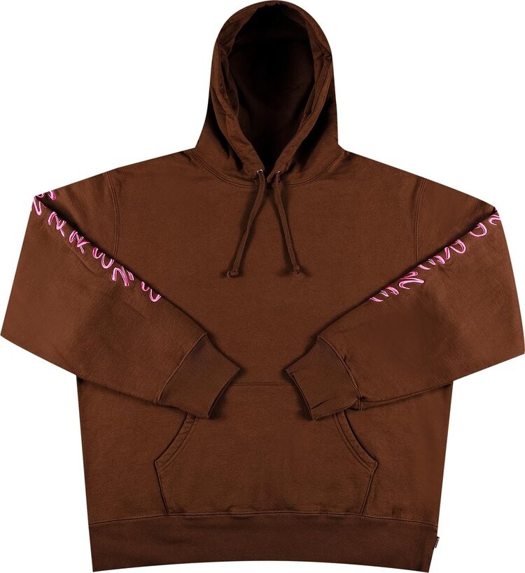 

Толстовка Supreme Guardian Hooded Sweatshirt 'Dark Brown', коричневый