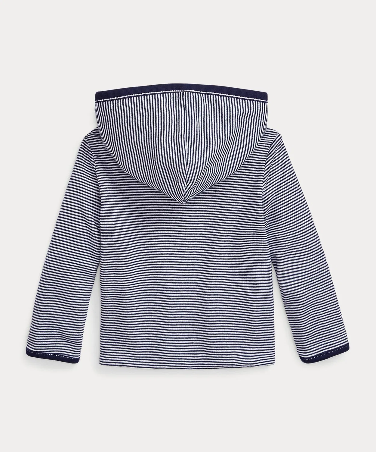 Детский хлопковый реверсивный худи с капюшоном Polo Ralph Lauren Childrenswear, Navy — фото 2