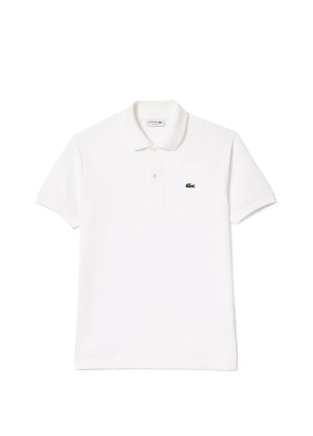 Поло Lacoste L.12.12 Classic Fit, белый — фото 4