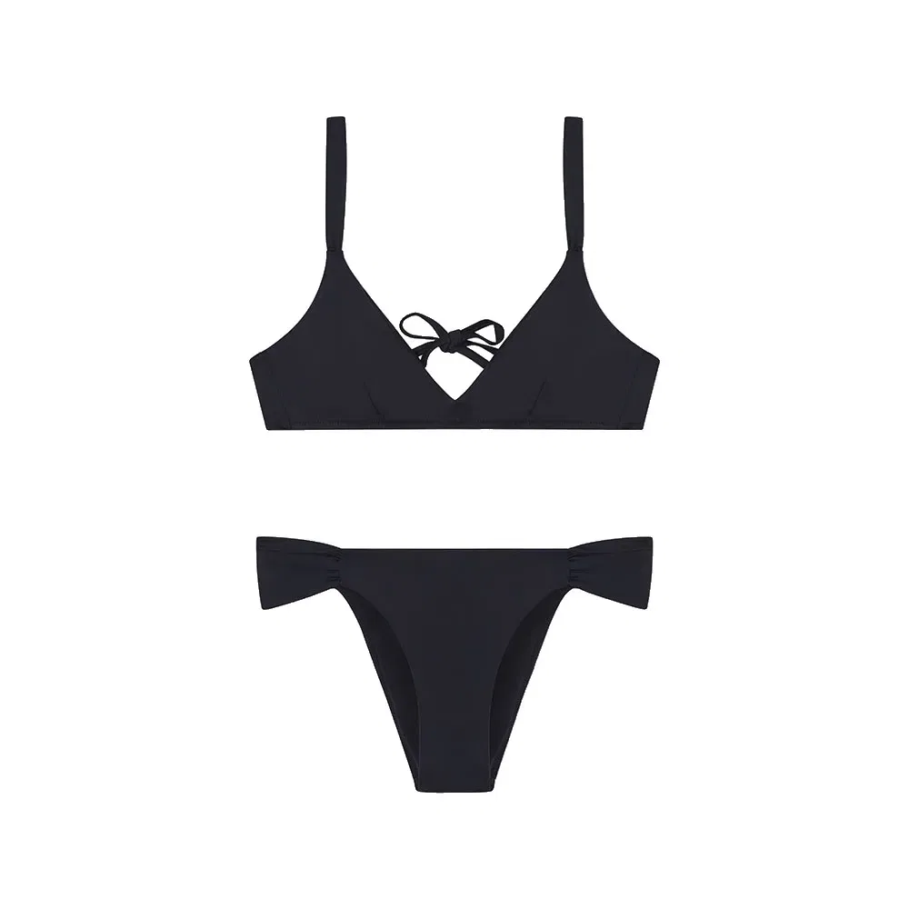 Женское бикини-треугольник Emporio armani, Black