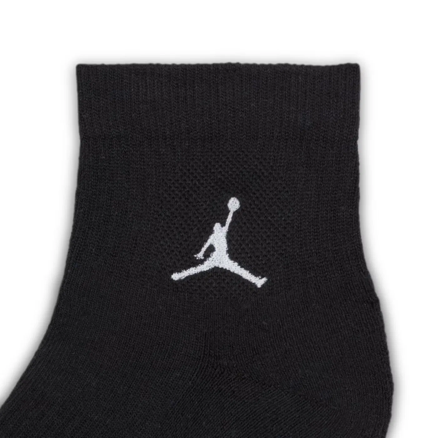 Носки низкие с логотипом Jumpman комплект 3 пары Jordan, черный — фото 3
