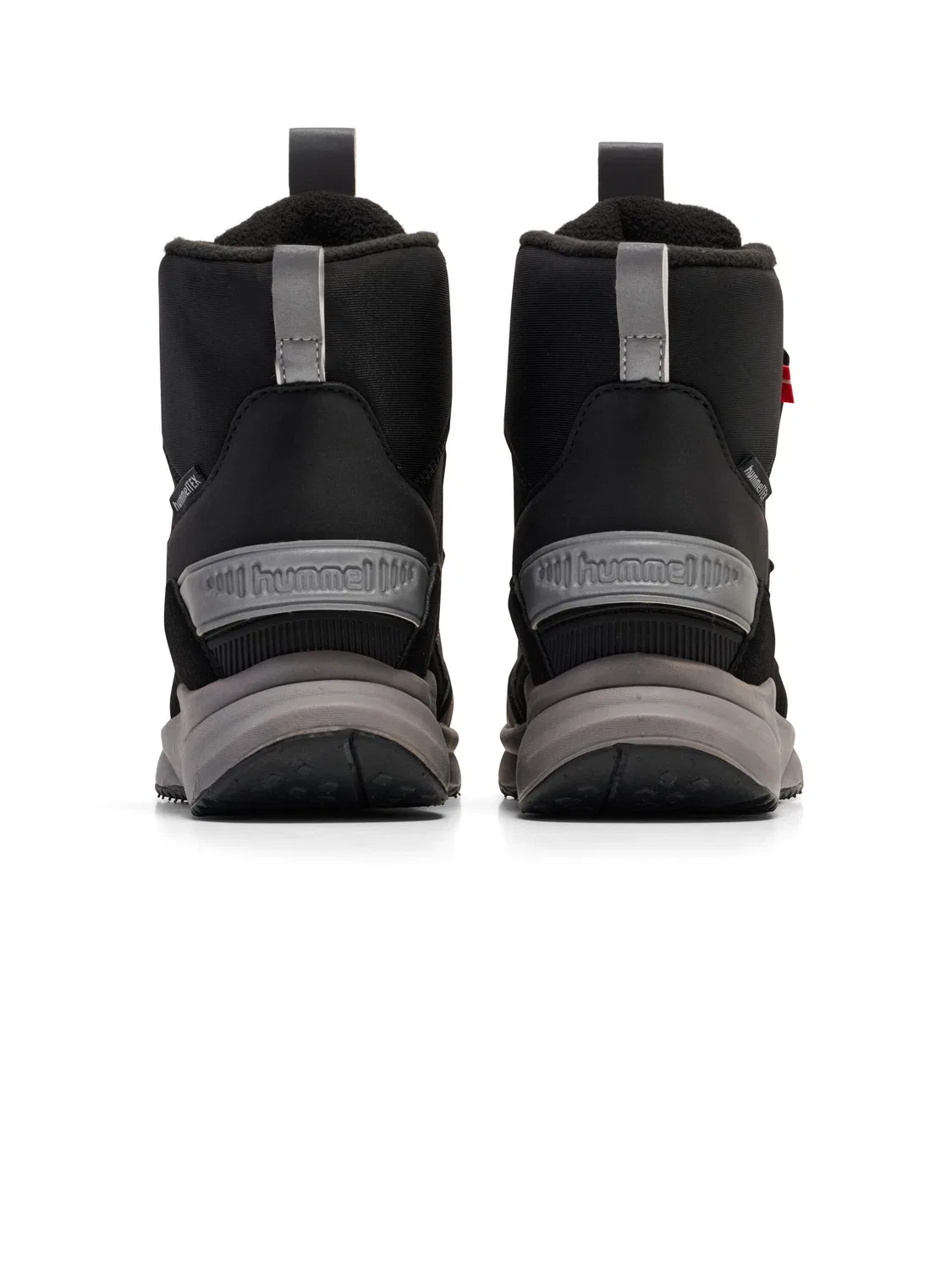 Детские ботинки-кроссовки с высоким берцем Reach Conquer Hummel, Schwarz Grau — фото 2