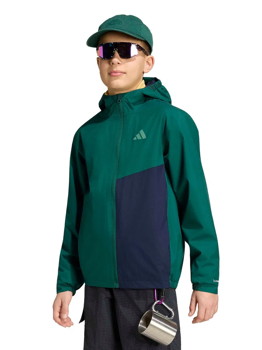 Куртка ADIDAS TERREX Outdoor 'Multi 2' изумрудного цвета — фото 2