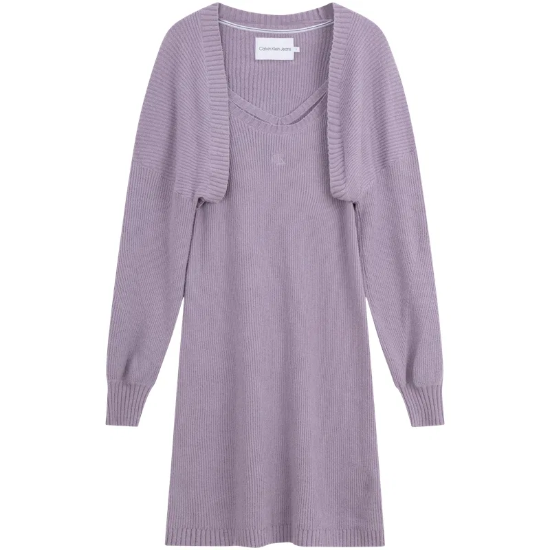 Женский комплект с круглым вырезом Calvin Klein, Hyacinth Purple