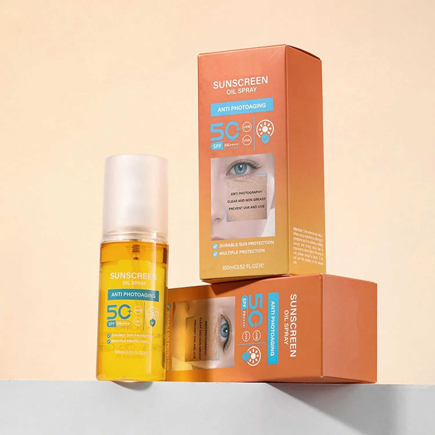 Солнцезащитный спрей SPF 50+, увлажняющий, Body Generisch — фото 2