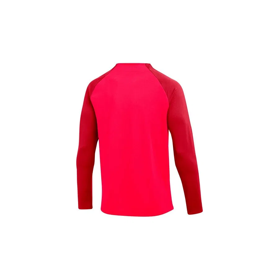 Мужской футбольный тренировочный свитшот с длинным рукавом Nike Academy Pro DH9230-635, Красный — фото 2