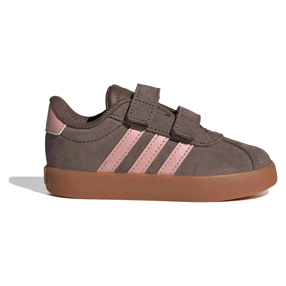 Кроссовки VL Court 30 Adidas, коричневый