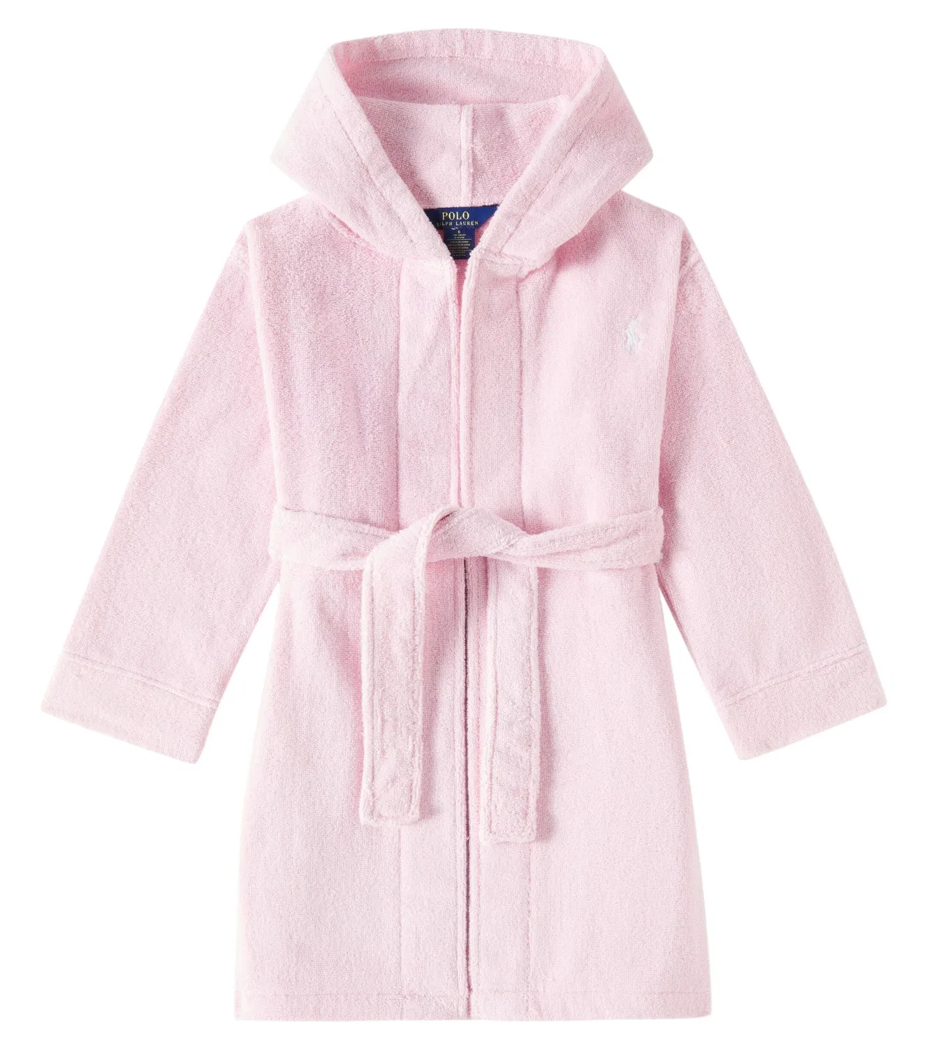 Халат махровый хлопковый Polo Ralph Lauren Kids, розовый