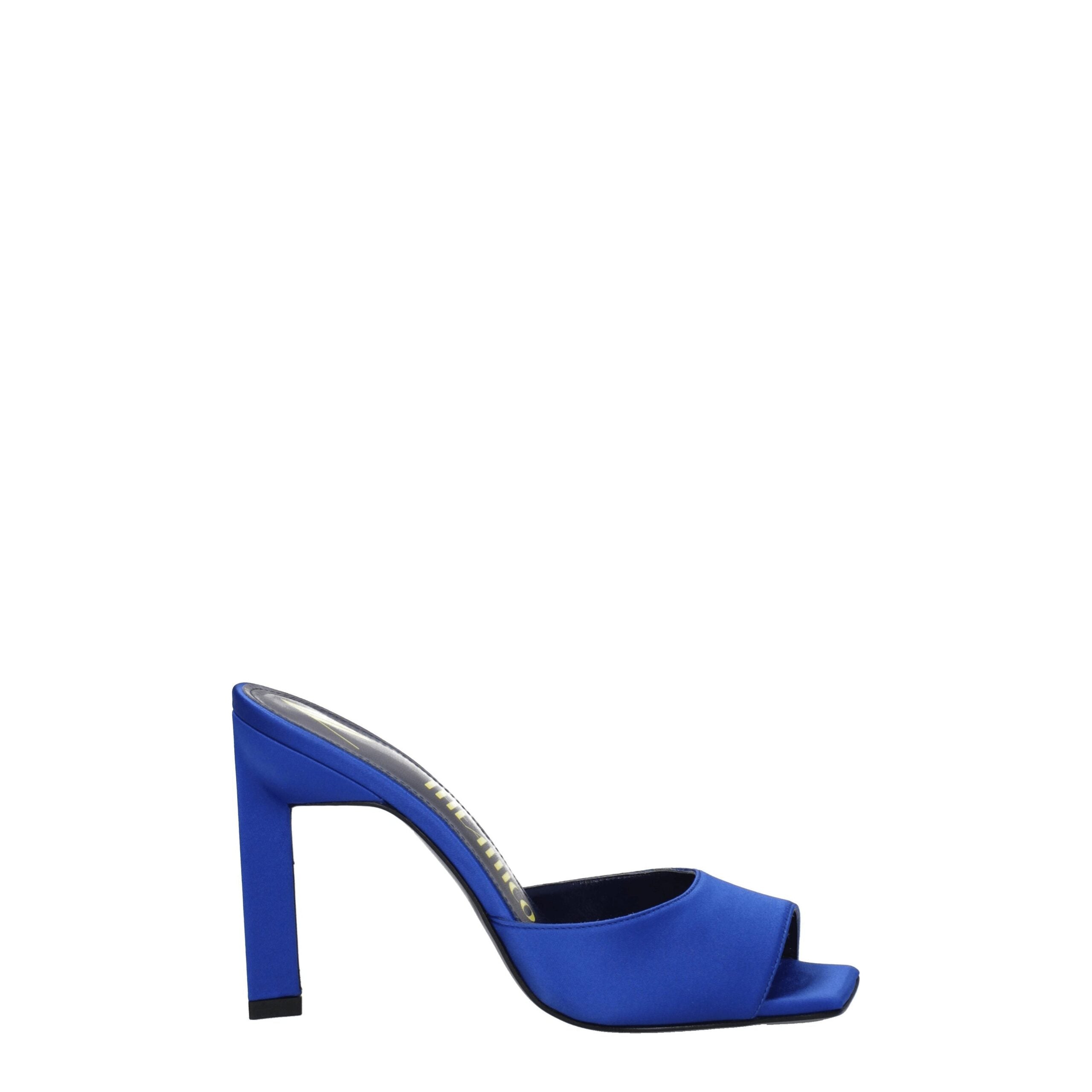 The Attico Satin Women's Sandal, синий