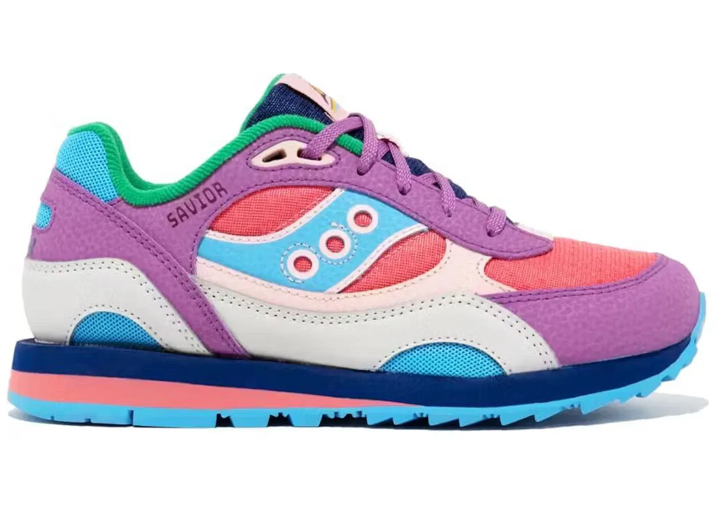 Детские кроссовки Lifestyle Saucony Shadow 6000 Jae Tips To Do List Pink, Pink/Purple